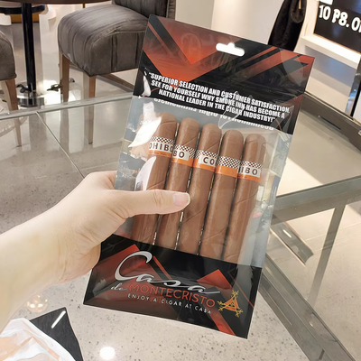 0.09 มม วัสดุ ซิการ์ Humidor กระเป๋าที่มีภายในแผ่นความชื้น ตัวเลือกสีที่กําหนดเองที่ออกแบบสําหรับการอนุรักษ์ซีการ์