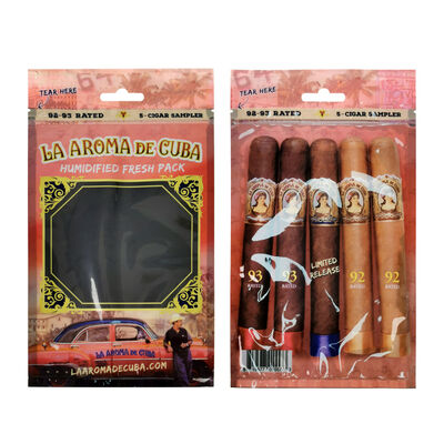 Small Size Cigar Humidor Bags Containing Humidity Sheet Suitable for 5 Cigars Maintaining Proper Flavor and Aroma