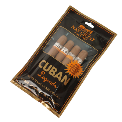 โลโก้ส่วนตัวที่กำหนดเอง Cigar Humidor Moisturizing Packaging Bag Pouch Packaging Zipper Humidifier Bags สำหรับซิการ์
