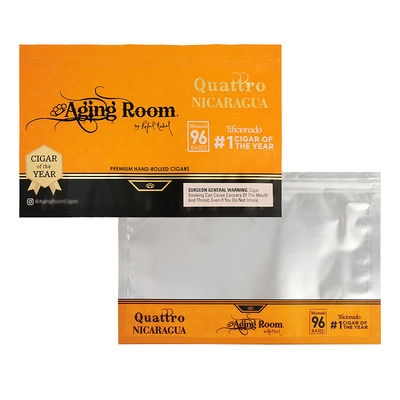 การพิมพ์แบบหมุนสลัก กระเป๋าปิดด้าน PET/PE กระเป๋าพลาสติก กระเป๋าบุหรี่ กระเป๋าบุหรี่ด้วยซิป