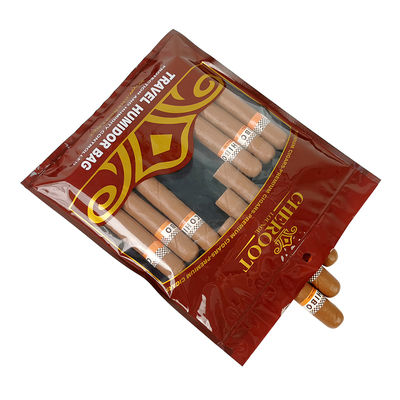 ถุงพลาสติกบรรจุภัณฑ์ซิการ์ยาสูบแบบกำหนดเอง ซองพลาสติก ถุงซิการ์เดี่ยว ถุงรักษาความชื้นซิการ์