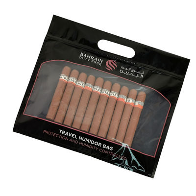 การปรับแต่งการพิมพ์ ความชื้น ถุงบุหรี่ ซิปเปอร์บุหรี่ Humidor Packaging การเดินทาง ความชื้น กระเป๋าปรับความชื้น