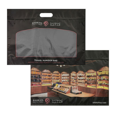 การปรับแต่งการพิมพ์ ความชื้น ถุงบุหรี่ ซิปเปอร์บุหรี่ Humidor Packaging การเดินทาง ความชื้น กระเป๋าปรับความชื้น