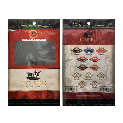 ถุงบรรจุภัณฑ์สำหรับห่อซิการ์แบบกำหนดเอง ถุงใส่ใบยาสูบสำหรับสูบ ถุงบรรจุภัณฑ์ยาสูบสำหรับมวน ถุงไมลาร์สำหรับยาสูบและซิการ์