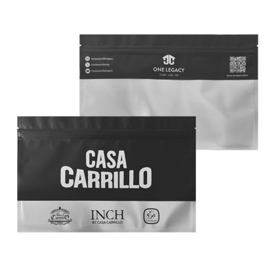 กระเป๋าบรรจุซีการ์พลาสติกที่พิมพ์เอง Zip Lock Packaging Bag With Zipper