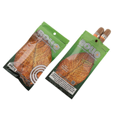 การพิมพ์ตามสั่ง พลาสติกมือม้วน อุปกรณ์เสริมสูบบุหรี่ ซิปล็อค ซิการ์ถุง กระเป๋าบรรจุน้ํา