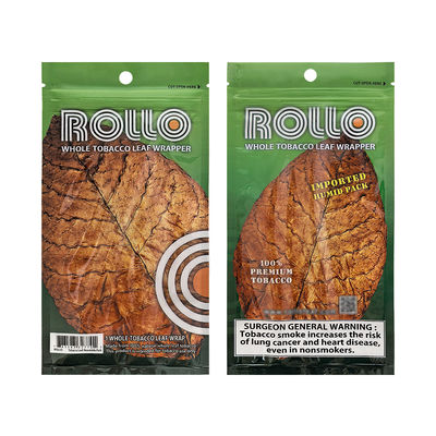 การพิมพ์ตามสั่ง พลาสติกมือม้วน อุปกรณ์เสริมสูบบุหรี่ ซิปล็อค ซิการ์ถุง กระเป๋าบรรจุน้ํา