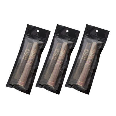 ถุงซิปล็อคแบบกำหนดเอง Mylar แบบปิดผนึกได้ ถุงพลาสติกสำหรับอุปกรณ์สูบบุหรี่แบบม้วนเอง บรรจุภัณฑ์สำหรับให้ความชุ่มชื้นแก่อาหาร