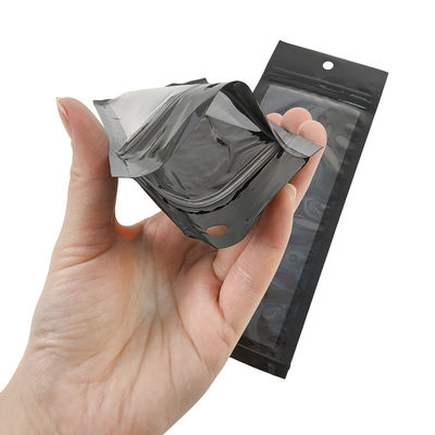 ถุงซิปล็อคแบบกำหนดเอง Mylar แบบปิดผนึกได้ ถุงพลาสติกสำหรับอุปกรณ์สูบบุหรี่แบบม้วนเอง บรรจุภัณฑ์สำหรับให้ความชุ่มชื้นแก่อาหาร