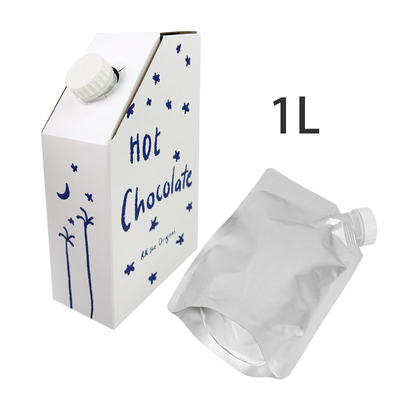 1L 3L 5L กระดาษ Kraft กล่องกาแฟ BIB กระเป๋าในกล่องกาแฟ กระเป๋าสะพายกาแฟในกล่อง