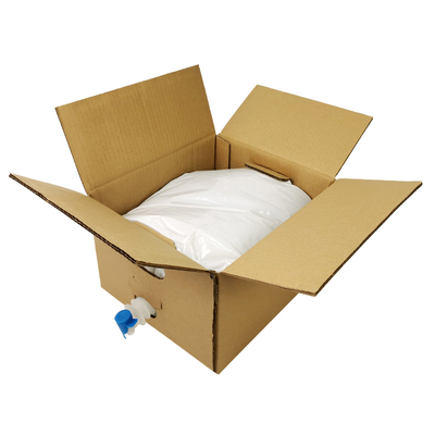 5L 10L 20L Bag in Box Food Grade Transparent Aseptic Plastic Wine Juice Packaging with Faucet Cap and Carton Container BIB Bag