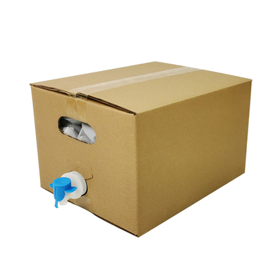 5L 10L 20L Bag in Box Food Grade Transparent Aseptic Plastic Wine Juice Packaging with Faucet Cap and Carton Container BIB Bag