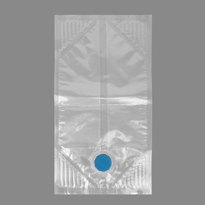 Beverage 10L BIB Bag in Box Nylon Liquid Bag Juice Dispenser With Tall Screw Ring Valve Aseptic Bag For Packaging