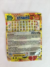 ซองใส่ซิปด้านบน OPP แบบกำหนดเองที่มีสีสันสำหรับการ์ดเกม Ziplock Bag แบบถอดเปลี่ยนได้