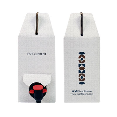 ถุงบรรจุกล่องแบบจ่ายง่าย พร้อมก๊อกและไม่มีหูจับ สำหรับบรรจุภัณฑ์อเนกประสงค์