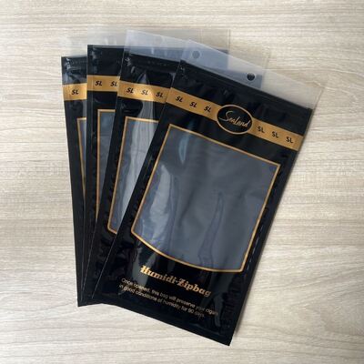Ziplock Design กระเป๋าบุหรี่ตามสั่ง กระเป๋าบรรจุที่สามารถปิดใหม่ได้