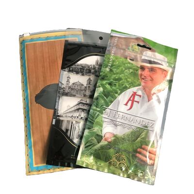 ถุงบรรจุซิการ์ MOPP VMPET PE คุณสมบัติป้องกันการงัดแงะเพื่อเพิ่มความปลอดภัยและความมั่นใจของผู้บริโภคในซิการ์ที่บรรจุหีบห่อ