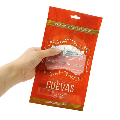 ถุงซิการ์ TPU และ PE เกรดอาหาร ถุงบรรจุภัณฑ์แบบกำหนดเองกันรั่ว ออกแบบมาเพื่อการขนส่งและจัดเก็บซิการ์อย่างปลอดภัย