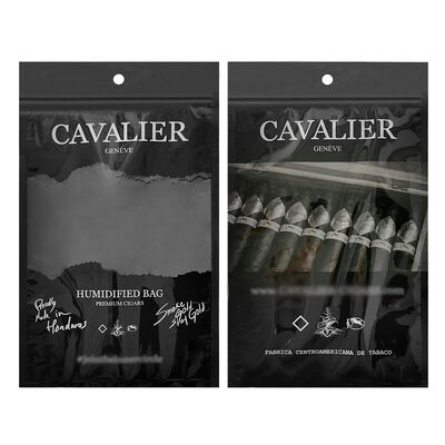 0.09 มม วัสดุ ซิการ์ Humidor กระเป๋าที่มีภายในแผ่นความชื้น ตัวเลือกสีที่กําหนดเองที่ออกแบบสําหรับการอนุรักษ์ซีการ์