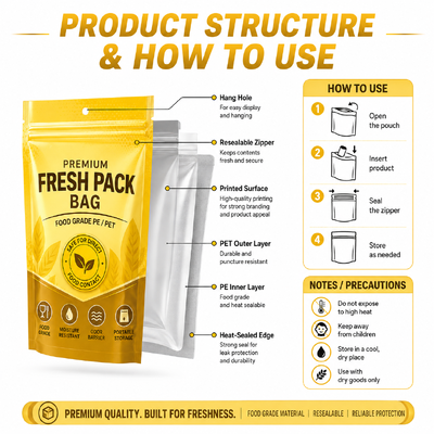 Custom Color cigar bags custom crafted from OPP LDPE laminated material ensuring durability and freshness preservation