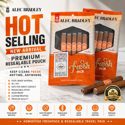 009mm cigar bags custom packaging bags providing secure sealing and protection against environmental factors