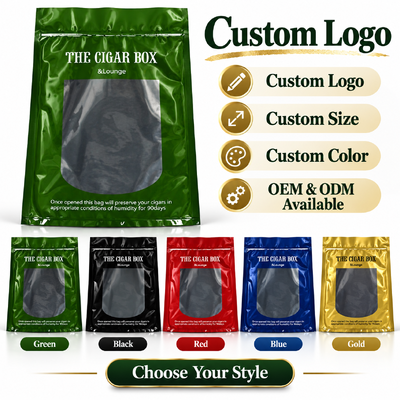 Cigars Cigar Humidifier Bag Ziplock Design Portable Humidity Control Storage Solution for Cigars