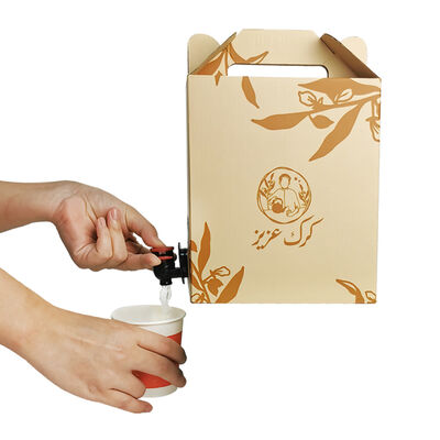 5L 10L 20L 25L 220L Capacity Customized BIB Bags in Box Packaging Designed to Optimize Liquid Storage and Minimize Waste