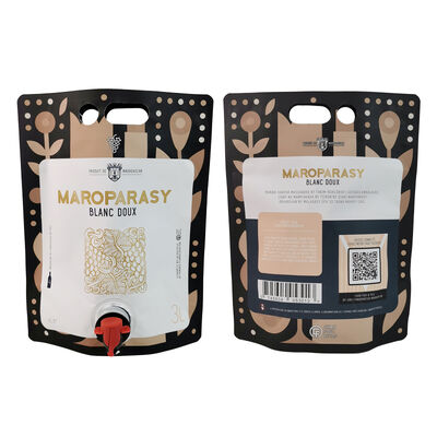 Customized Stand Up Pouch With Spout High Strength Spout Pouch Packaging Designed For Food Beverage And Chemicals