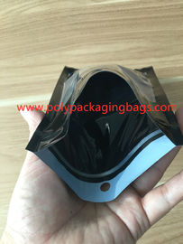 ถุงซิการ์ Humidor Ziplock แบบผนึกแบบพกพามองเห็นได้ผ่านหน้าต่างที่ชัดเจน