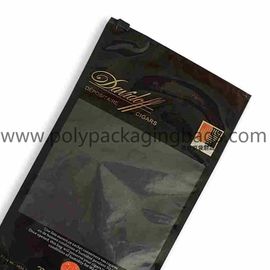 ระบบความชื้น Zipper Resealable Cigar Humidor Bag Zip Lock Cigar Humidity Bags