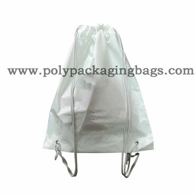 ถุงพลาสติก Drawstring พลาสติก CPE PE ที่ย่อยสลายได้ทางชีวภาพ