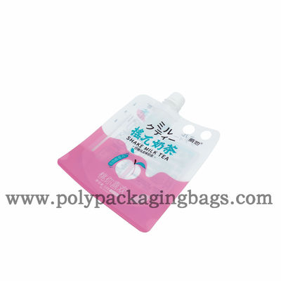 บรรจุภัณฑ์ซอสมะเขือเทศ 100mic Stand Up Pouch พร้อมถุงหัดดื่ม / Spouted Pouch