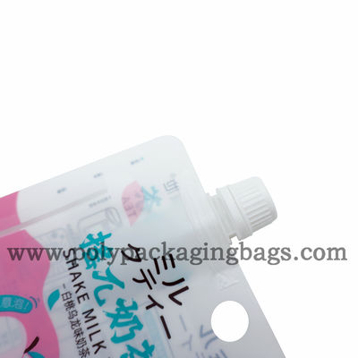 บรรจุภัณฑ์ซอสมะเขือเทศ 100mic Stand Up Pouch พร้อมถุงหัดดื่ม / Spouted Pouch
