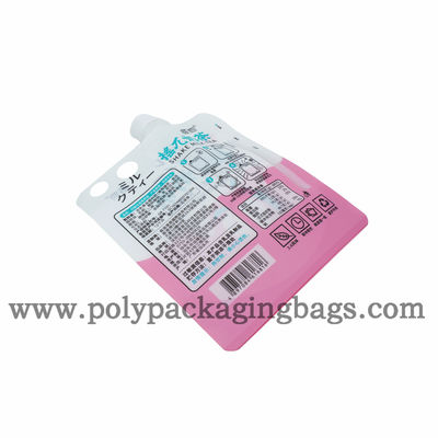 บรรจุภัณฑ์ซอสมะเขือเทศ 100mic Stand Up Pouch พร้อมถุงหัดดื่ม / Spouted Pouch
