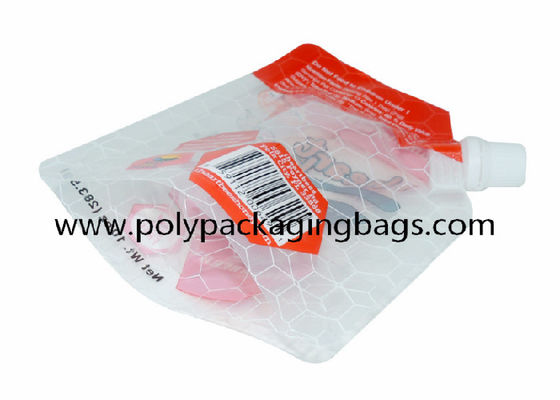 Leak Proof 500ml Self Feeder Stand Up Spout Pouch สำหรับน้ำผลไม้น้ำ Liquid