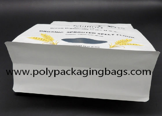 การพิมพ์กราเวียร์ถุง Ziplock พลาสติกเคลือบอลูมิเนียมฟอยล์แปดด้าน