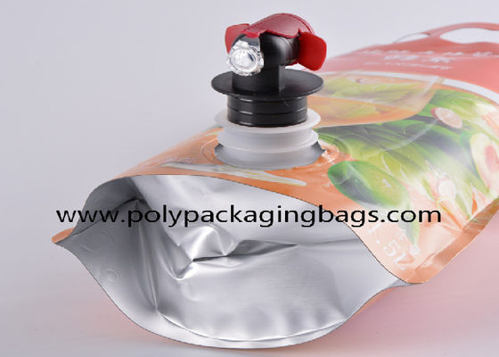ย่อยสลายได้ทางชีวภาพ 3 ลิตร Double Bottom Stand Up Spout Pouch พร้อมหัวจุก