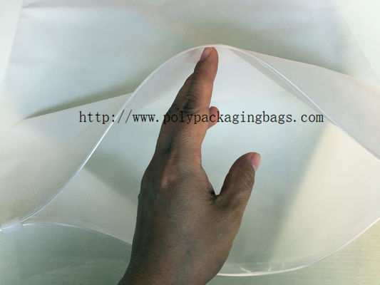 Reclosable Gravure การพิมพ์ Frosted CPE เสื้อบรรจุภัณฑ์ถุงเสื้อผ้า Ziplock Bag