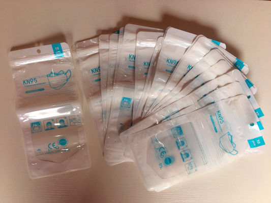 การพิมพ์แผ่นแม่พิมพ์ที่ใช้แล้วทิ้ง CPP ถุงซิปพลาสติก Ziplock Mask ถุงบรรจุภัณฑ์