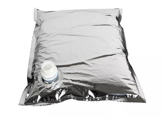 อลูมิเนียมชุบ BIB เครื่องดื่มบรรจุภัณฑ์ถุงไวน์เหลว Customized