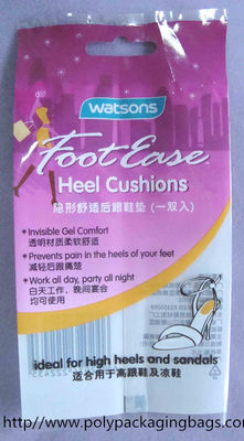 ที่กำหนดเองถุงอลูมิเนียมฟอยล์สีม่วงสำหรับ Insoles, ปิดผนึกถุงพลาสติก