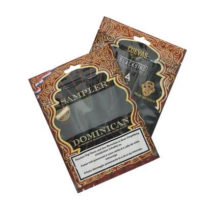 ถุงให้ความชุ่มชื้นซิการ์แบบมืออาชีพที่กำหนดเอง ถุงพลาสติกซิการ์ขายส่ง สินค้าใหม่ ถุงให้ความชุ่มชื้นซิการ์