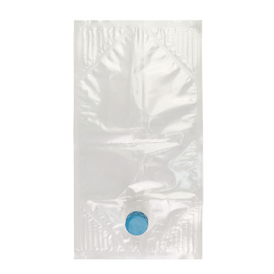 เครื่องดื่ม 10L BIB ถุงในกล่อง ไนลอน ถุงเหลว เครื่องแจกน้ําผึ้งที่มีสกรูสูง วงกลมวาล์ว ถุงอาการเสียสําหรับการบรรจุ