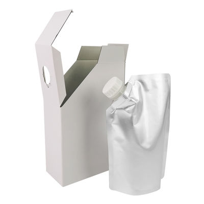 1L 3L 5L กระดาษ Kraft กล่องกาแฟ BIB กระเป๋าในกล่องกาแฟ กระเป๋าสะพายกาแฟในกล่อง